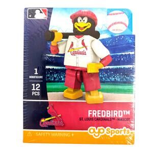 Fredbird St Louis Cardinals Buildable Mini Figure Oyo Sports NEW Sealed MLB